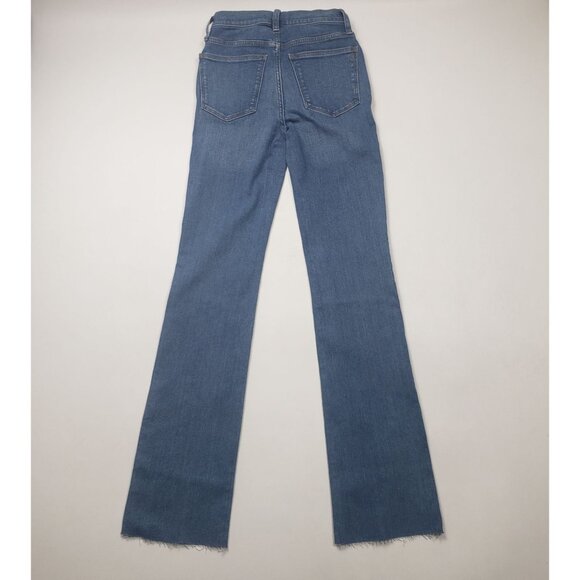Madewell Taller Kick Out Crop Jeans Cherryville Wash Raw-Hem Womens 23TL [NJ434] - Picture 15 of 16
